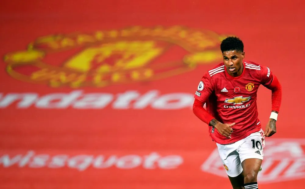 À Manchester, une fresque à l&rsquo;honneur de Marcus Rashford