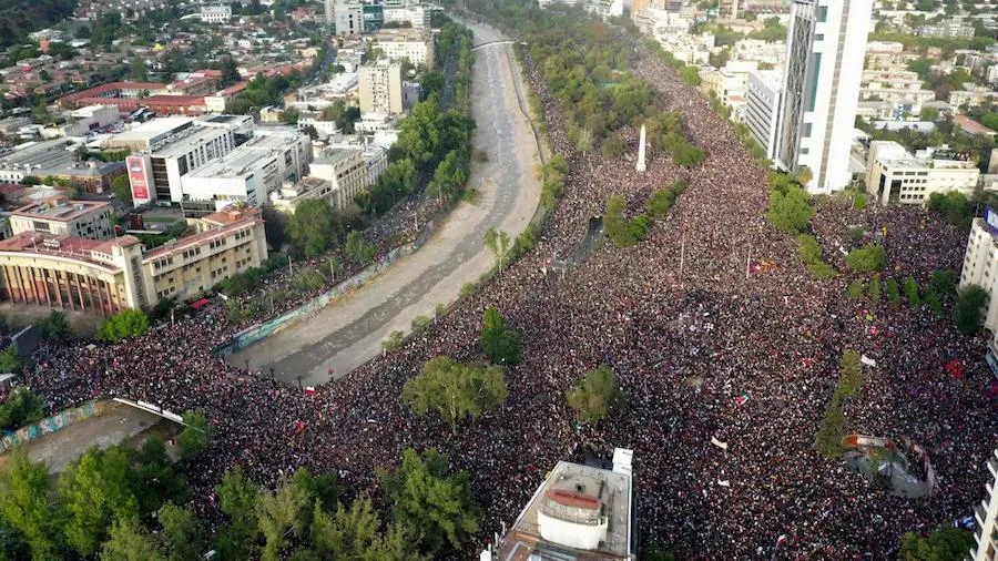 Référendum au Chili : le foot comme point de départ