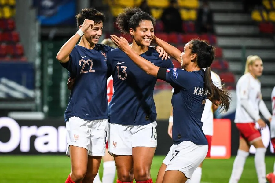 Les Bleues balayent la Macédoine du Nord, Diacre