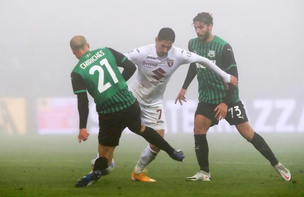 Le top but de Vlad Chiricheș lors de Sassuolo-Torino