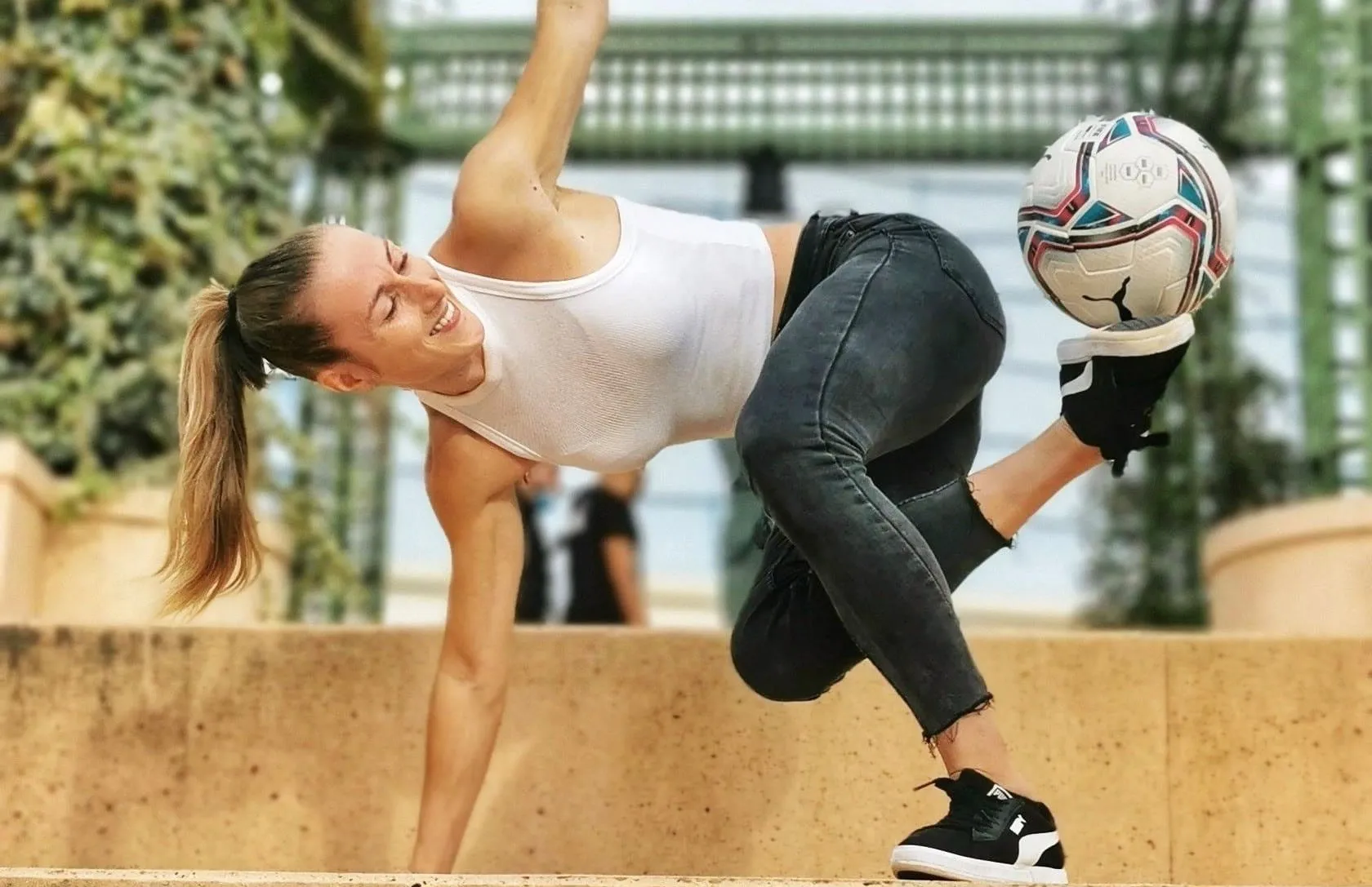 Melody Donchet : «<span style="font-size:50%">&nbsp;</span>En foot freestyle, il n&rsquo;y a pas de niveau maximum<span style="font-size:50%">&nbsp;</span>»