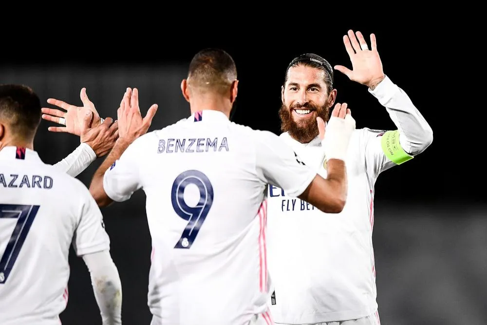 Le Real toujours privé de Benzema et Ramos face à l’Inter