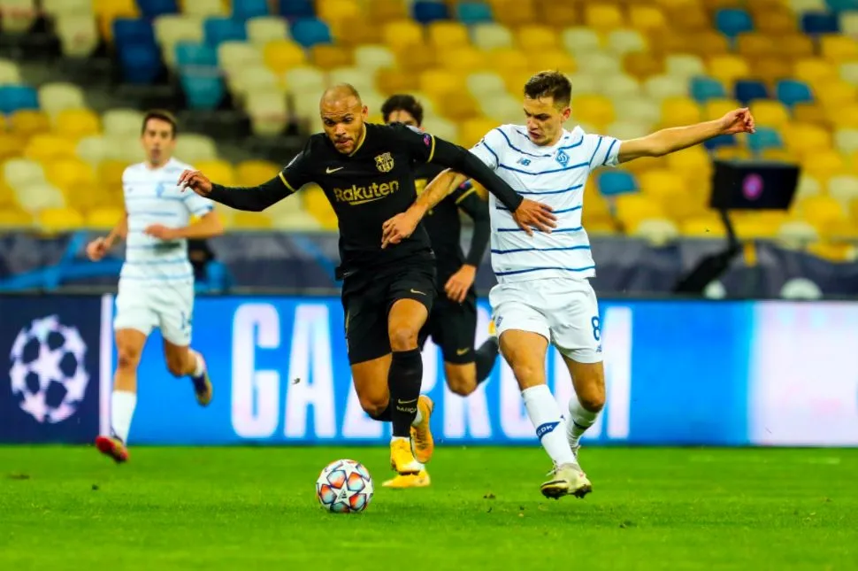 Le Barça et Braithwaite balayent Kiev et foncent en huitièmes