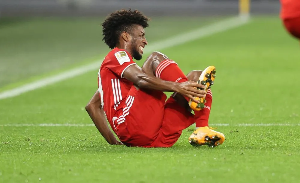 Kingsley Coman touché à la cheville à l’entraînement
