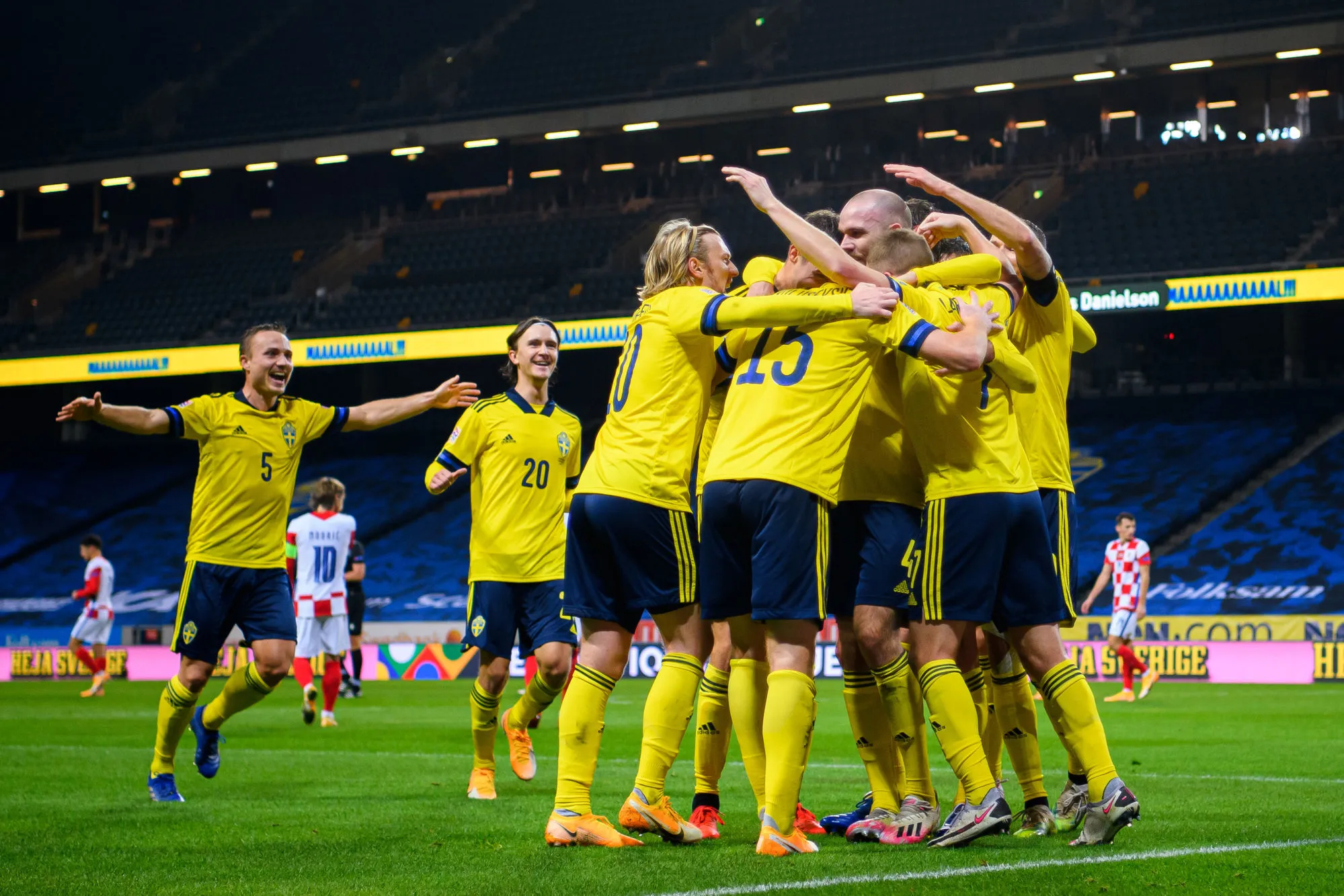 Ligue des nations : la Suède croque étonnamment la Croatie