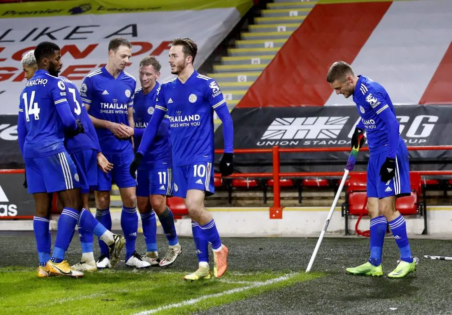 Jamie Vardy apporte son soutien au groupe de supporters LGBT+ de Leicester