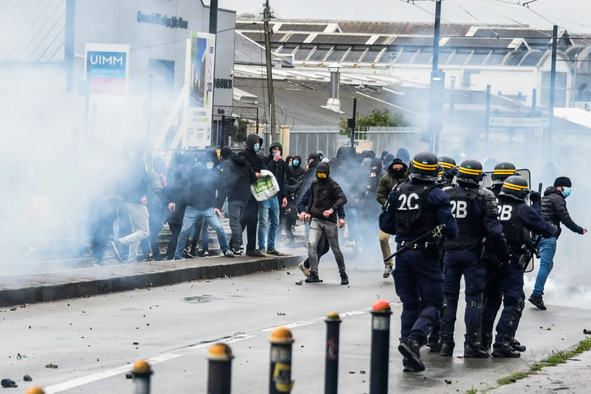 Nantes : des tensions lors de la manifestation anti Waldemar Kita