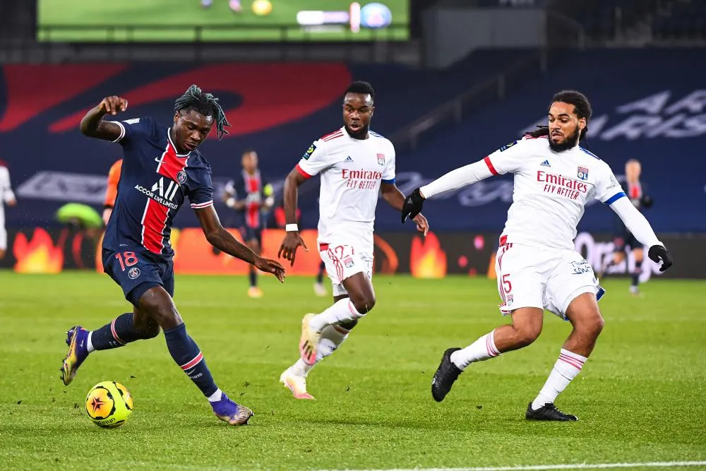 Lyon s&rsquo;impose face au PSG au Parc des Princes en Ligue 1