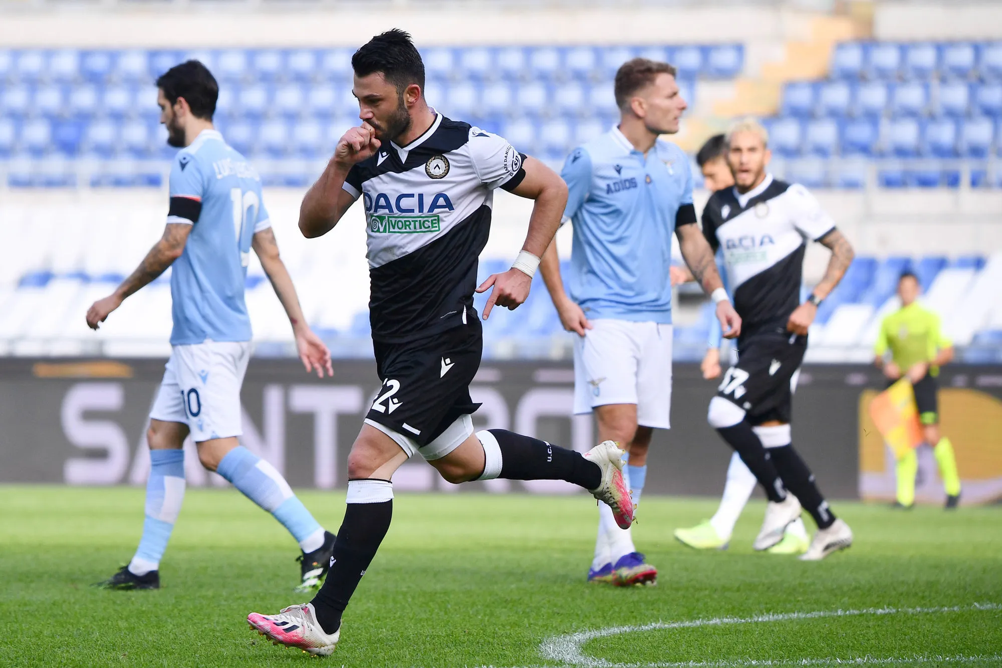 L&rsquo;Udinese balaye la Lazio à l&rsquo;Olimpico malgré un but de Ciro Immobile