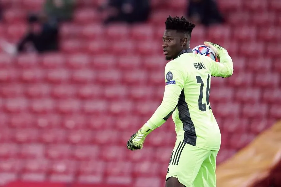 Onana : «<span style="font-size:50%">&nbsp;</span>C&rsquo;est ma faute si on n&rsquo;a pas gagné à Liverpool <span style="font-size:50%">&nbsp;</span>»