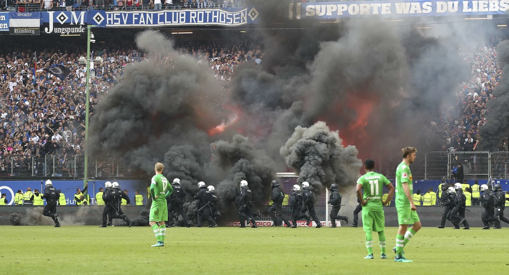 Le jour où Hambourg est descendu en deuxième division