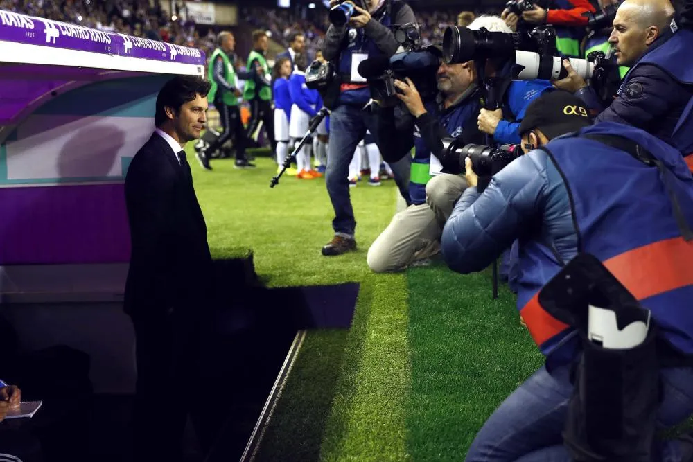 Santiago Solari sur le banc du Club América