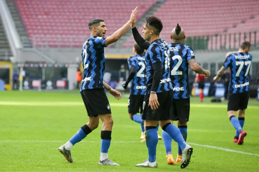 L&rsquo;Inter roule sur Crotone, triplé pour Lautaro