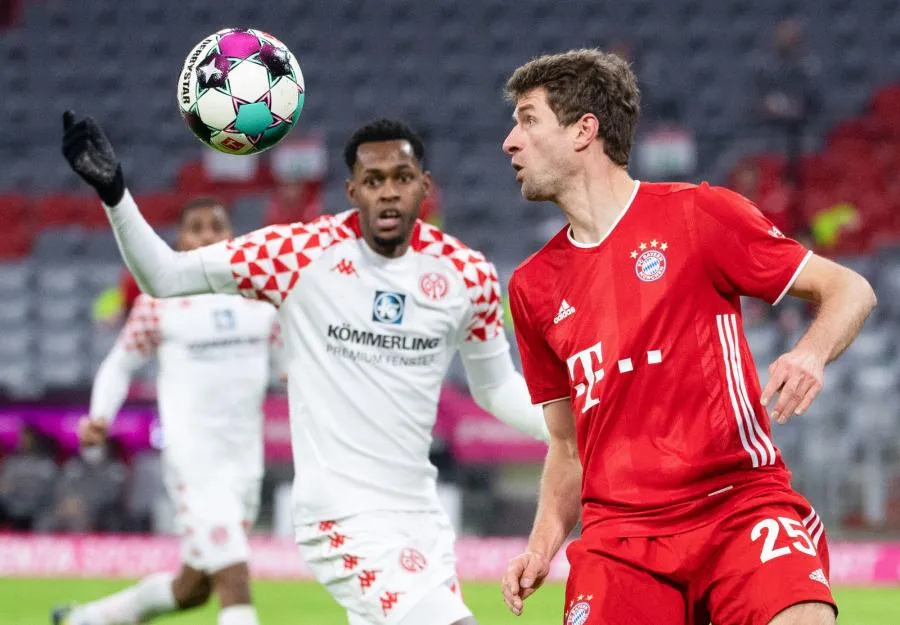 Bousculé, le Bayern corrige Mayence