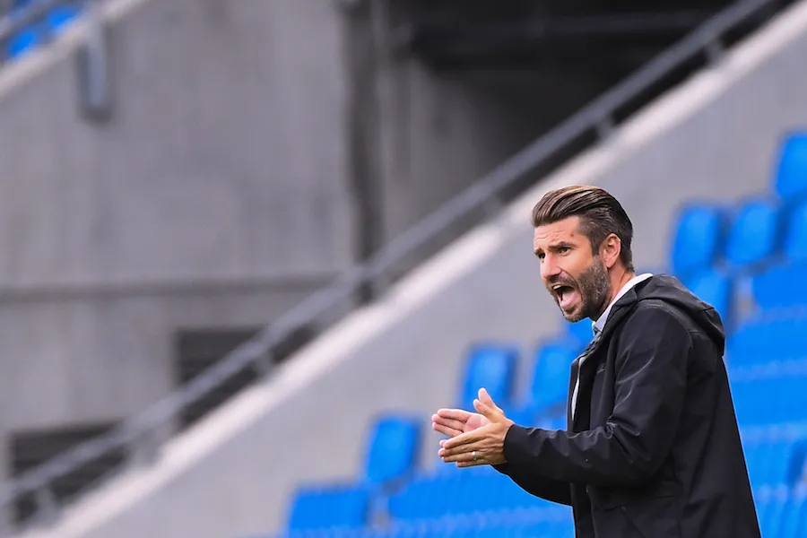 Berrichonne : Luka Elsner discute avec les dirigeants