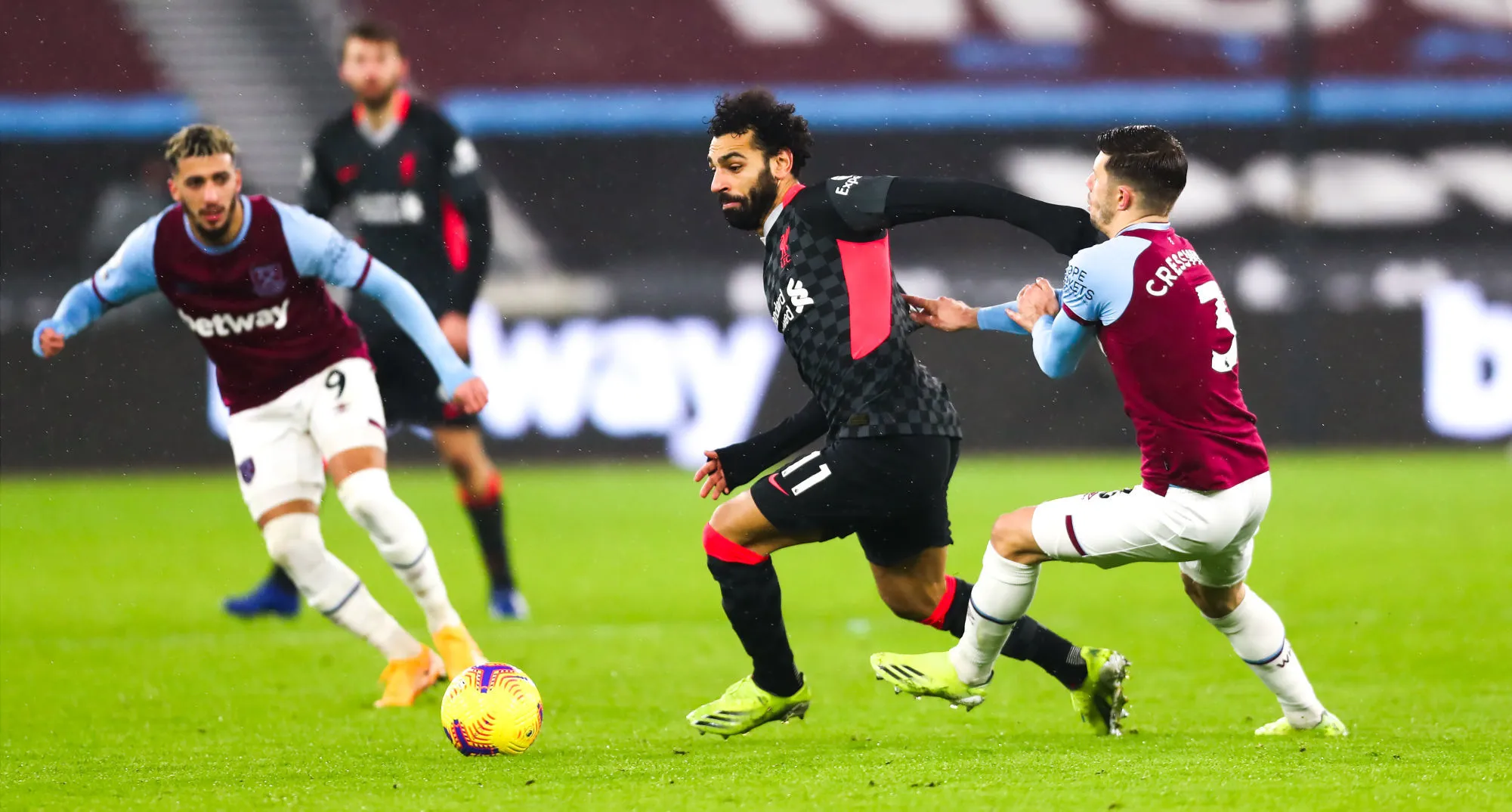 Porté par Salah, Liverpool fait sauter le verrou West Ham