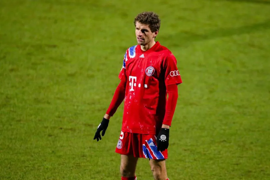 Müller s&rsquo;en prend à un journaliste après l&rsquo;élimination du Bayern