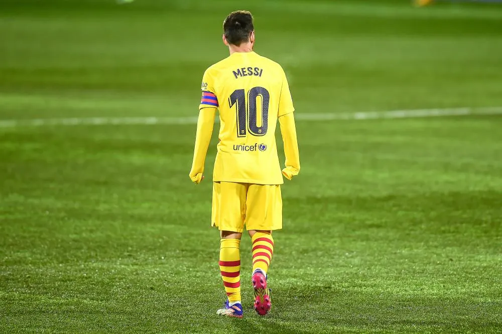 Première exclusion pour Messi en 753 matches avec le Barça