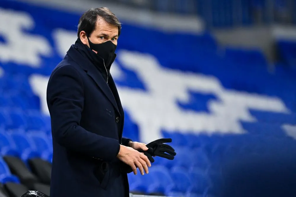 Rudi Garcia : «<span style="font-size:50%">&nbsp;</span>On ne peut s’en prendre qu’à nous-mêmes<span style="font-size:50%">&nbsp;</span>»