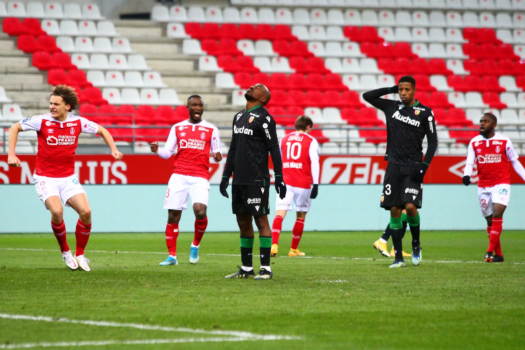 Lens se pète les dents à Reims