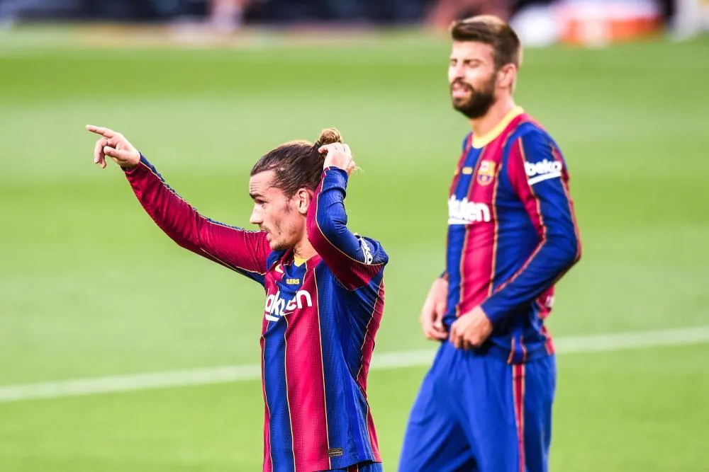 Piqué et Griezmann s&rsquo;insultent pendant Barça-PSG