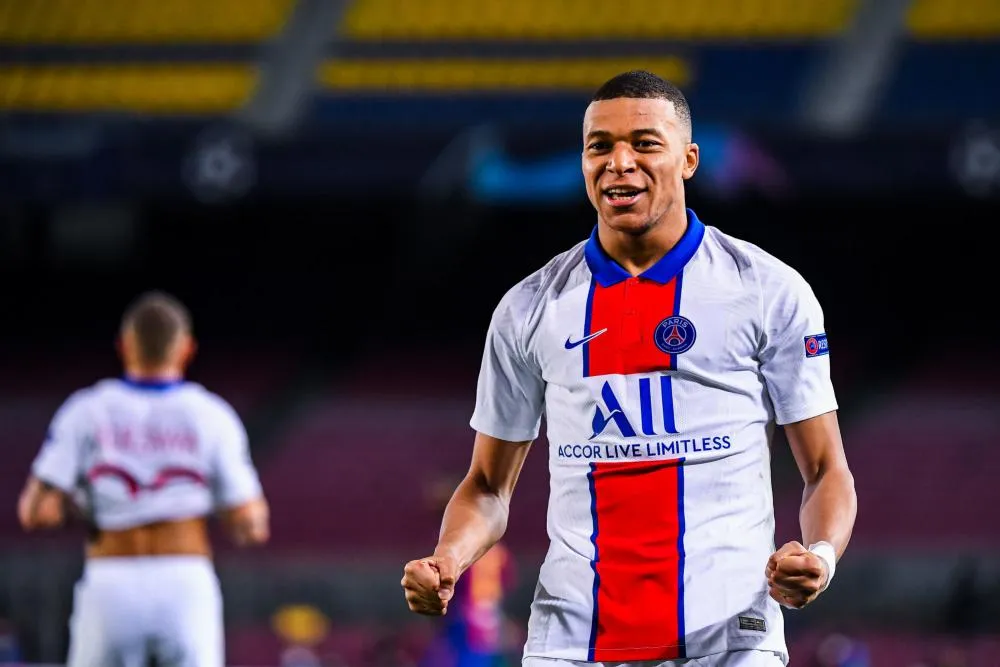 Kylian Mbappé joueur de la semaine en Ligue des champions