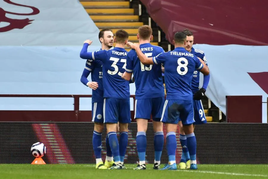 Leicester mâche Aston Villa