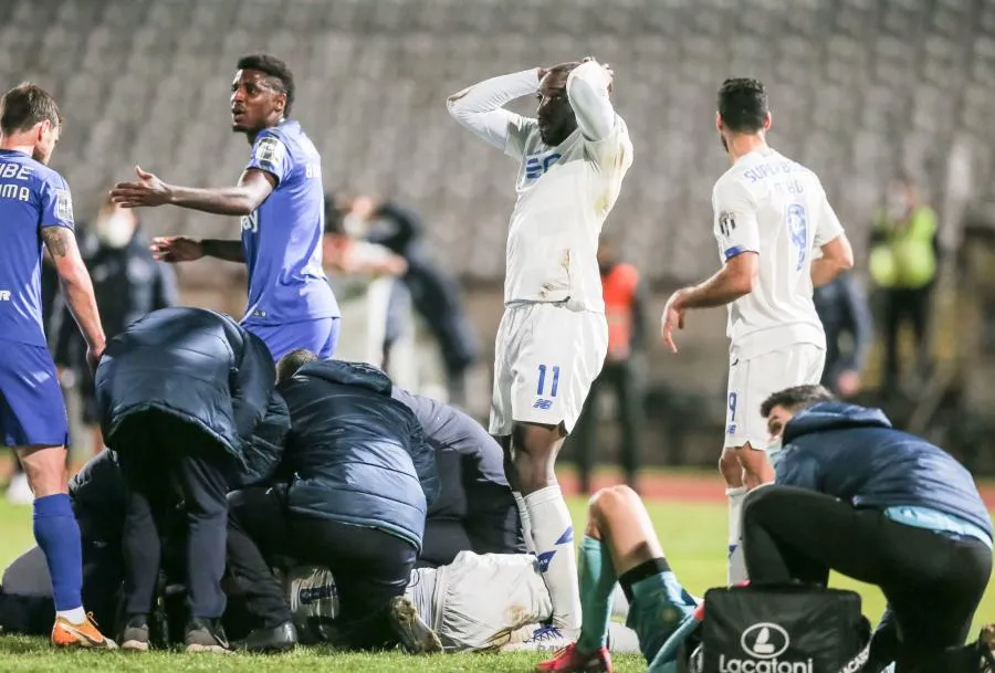 Porto donne des nouvelles de Nanú après son choc avec Kritsiouk