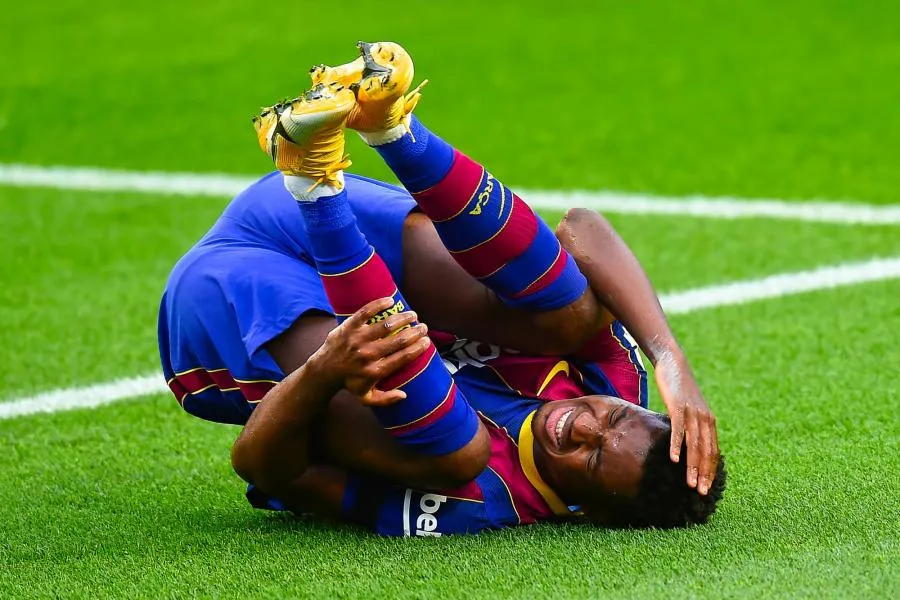 Ansu Fati pourrait subir une troisième opération au genou