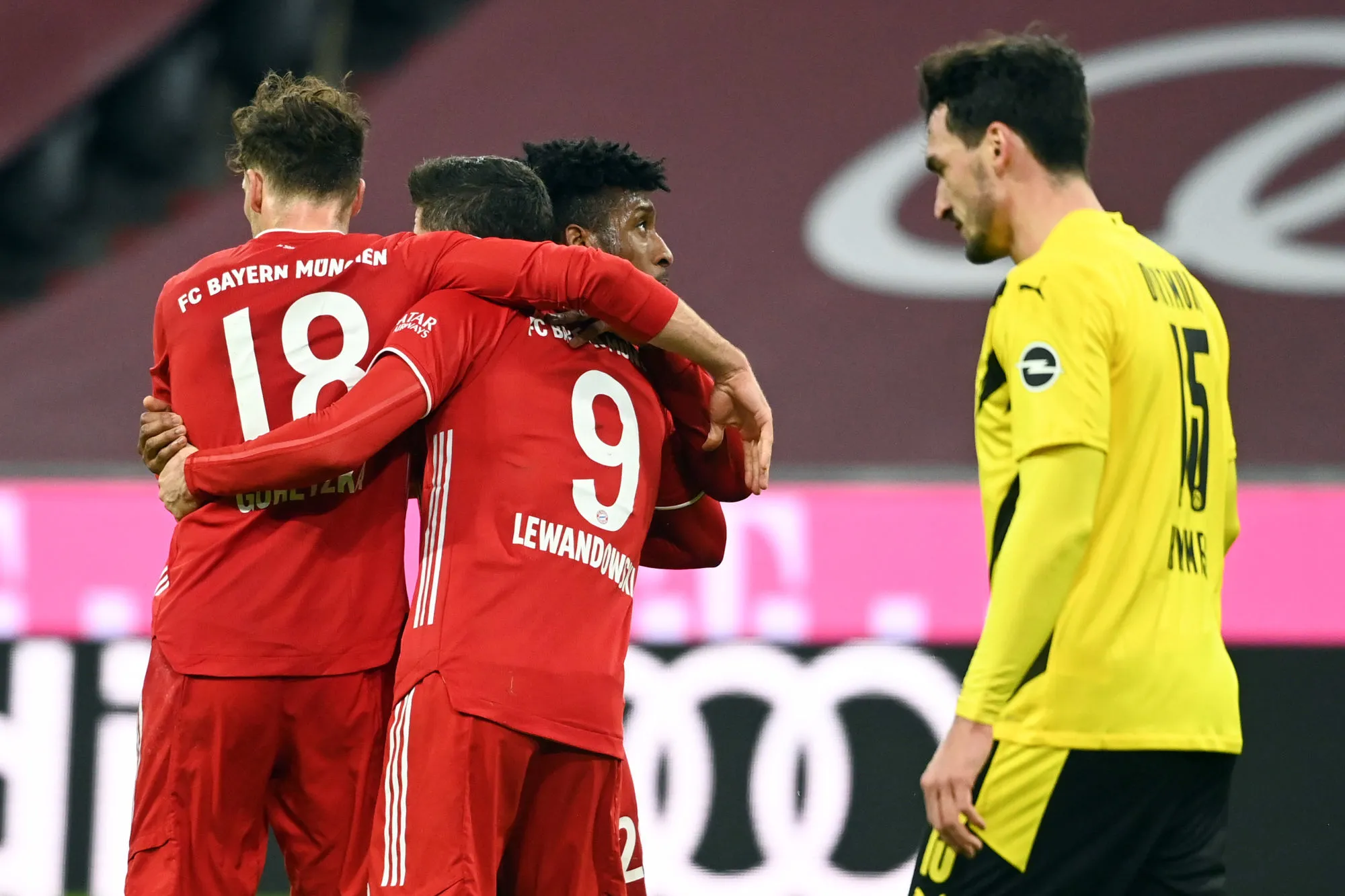 Dominé, le Borussia Dortmund ne résiste pas au Bayern Munich