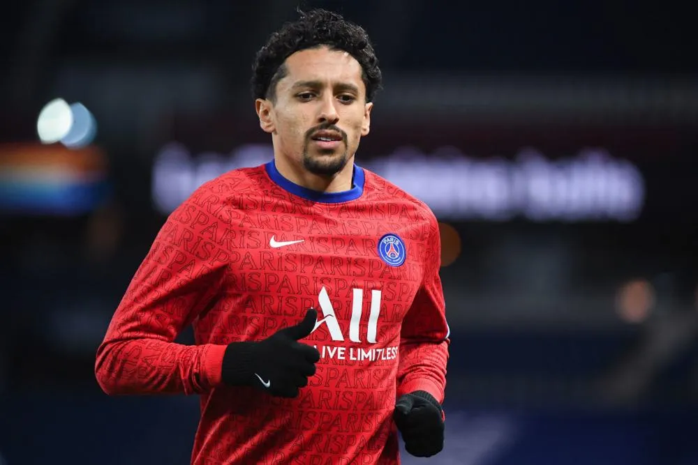 Marquinhos rassurant après son cambriolage