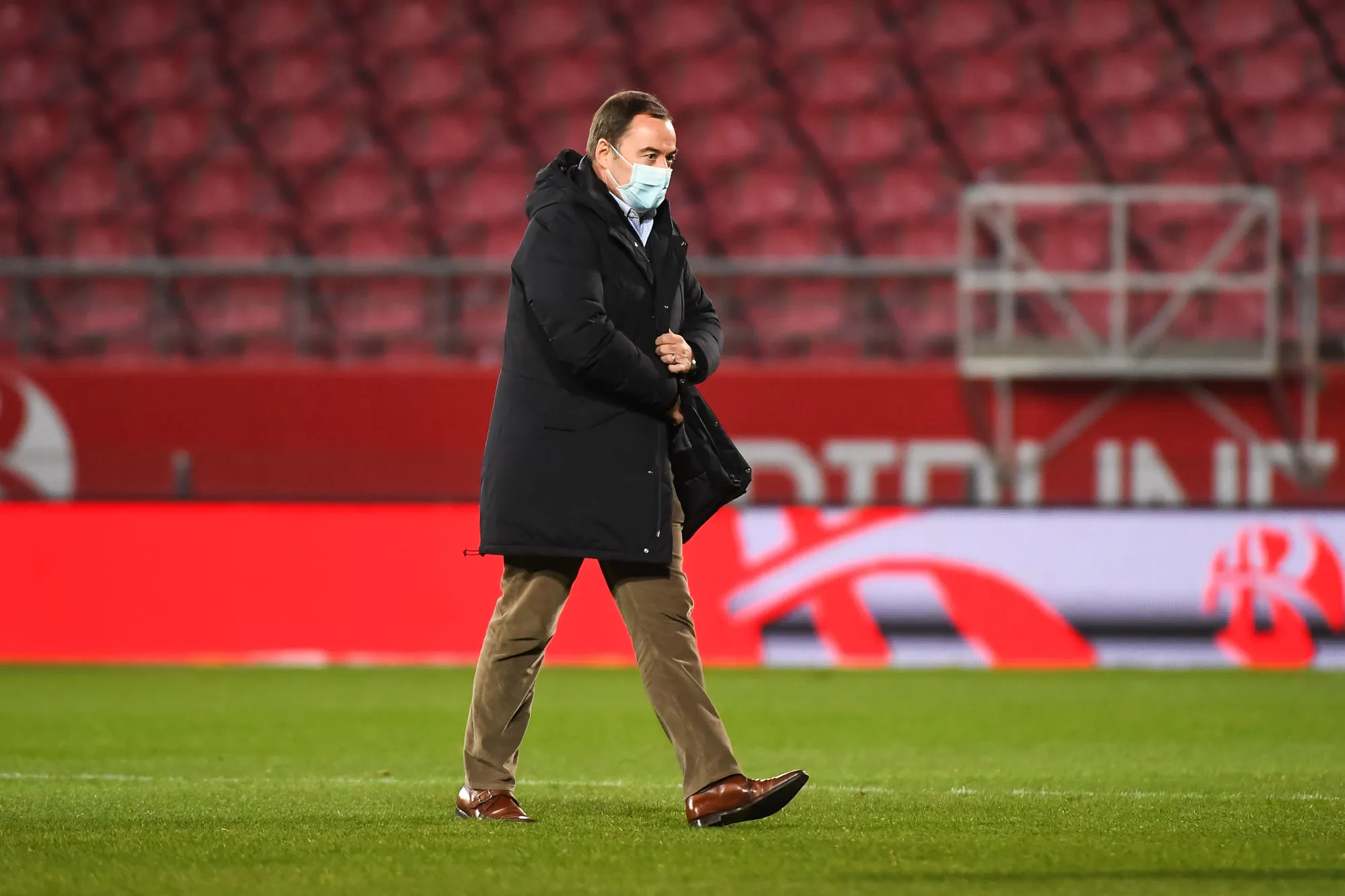 Dijon : le président Olivier Delcourt en colère contre ses joueurs