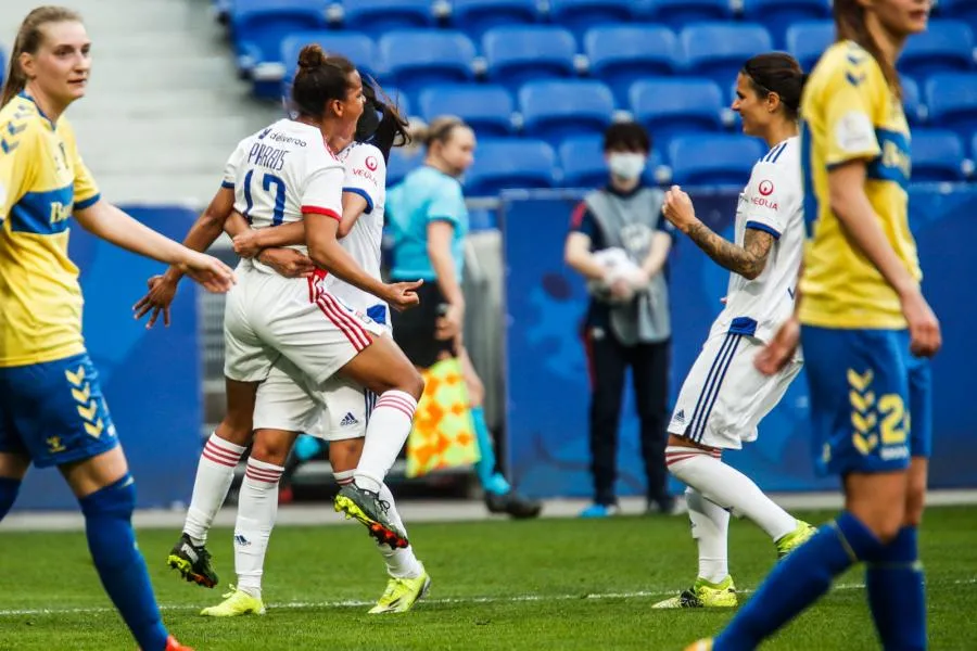 C1 féminine : l&rsquo;OL se défait de Brøndby d&rsquo;une courte tête