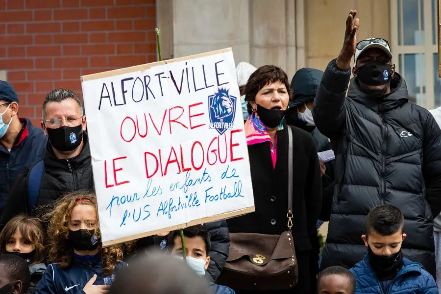 On était avec Véronique Rabiot à la manifestation de l’US Alfortville