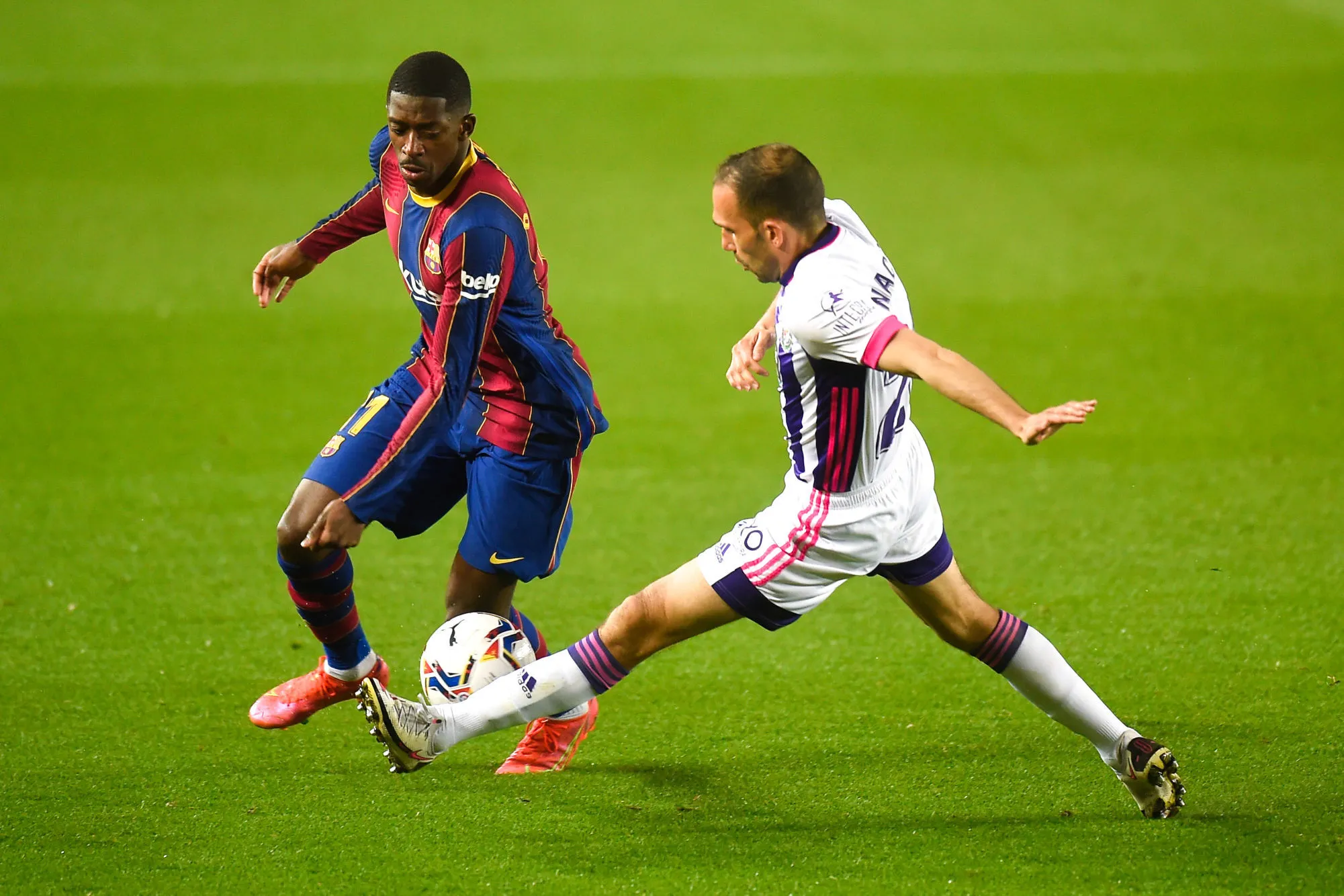 Le Barça délivré par Dembélé face à Valladolid