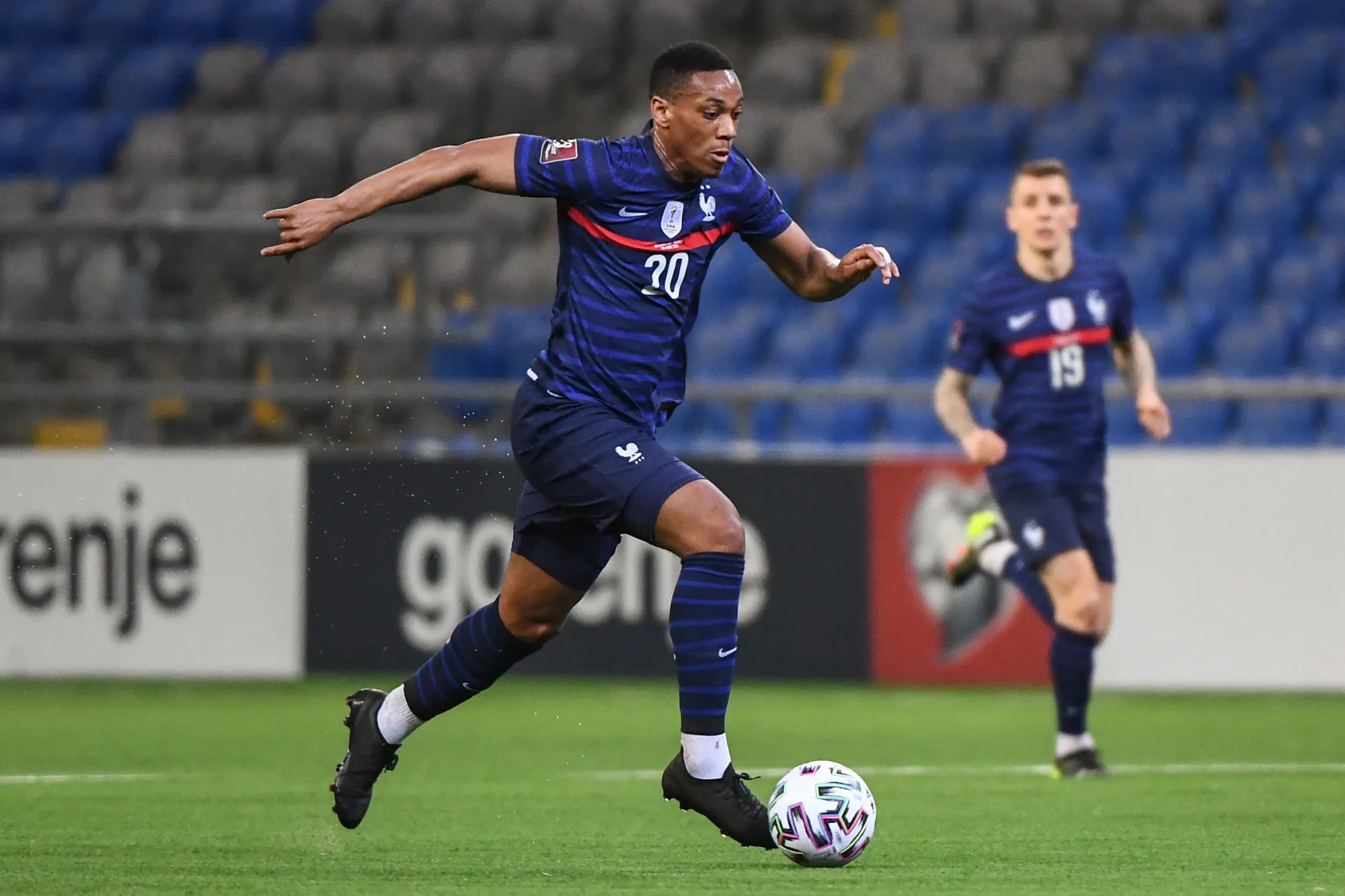 Anthony Martial finalement blessé quatre semaines et toujours en course pour l’Euro