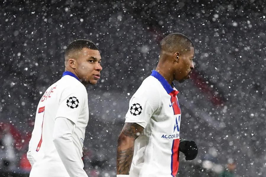 Kylian Mbappé : «<span style="font-size:50%">&nbsp;</span>On a souffert en équipe<span style="font-size:50%">&nbsp;</span>»