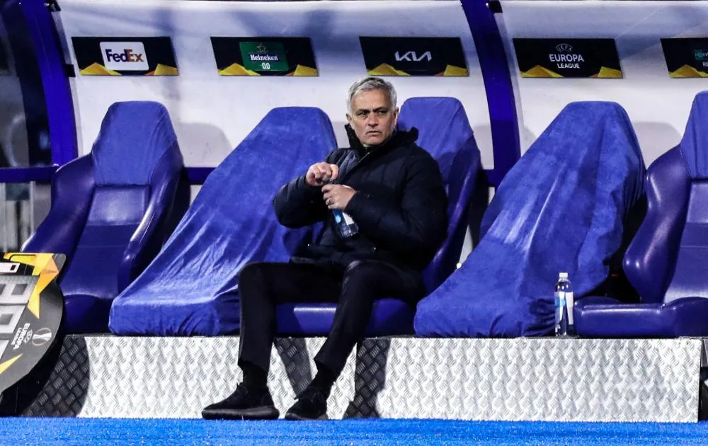Mourinho refuse de parler à ses joueurs après la défaite à Zagreb