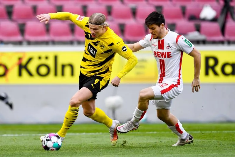Haaland arrache un point pour Dortmund à Cologne