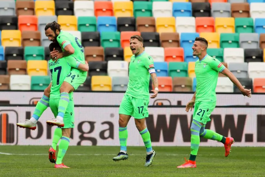 Serie A : La Lazio récupère les trois points contre l’Udinese