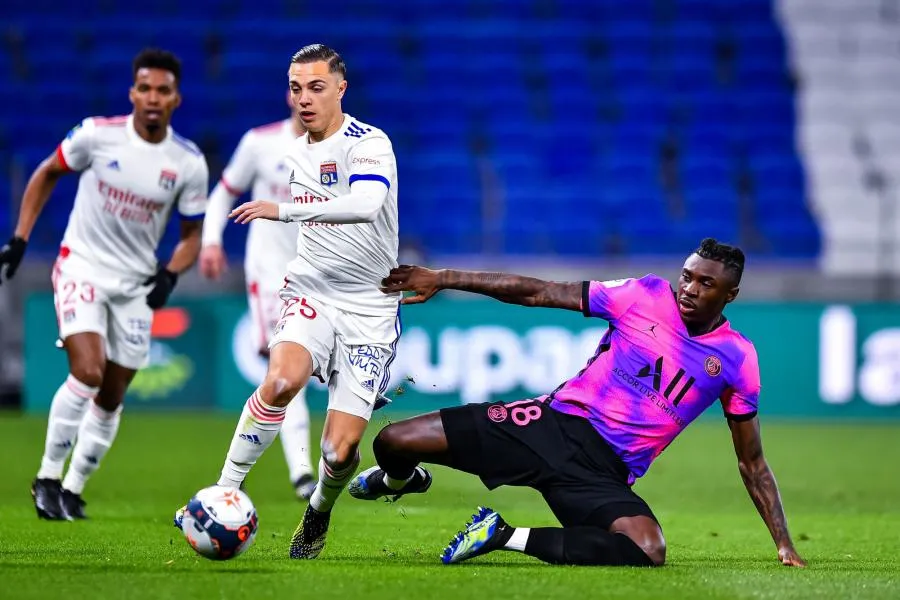Les notes de Lyon contre le Paris Saint-Germain
