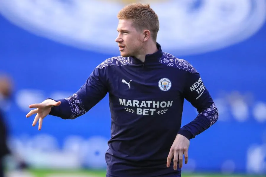 De Bruyne de retour à l&rsquo;entraînement à cinq jours PSG-City