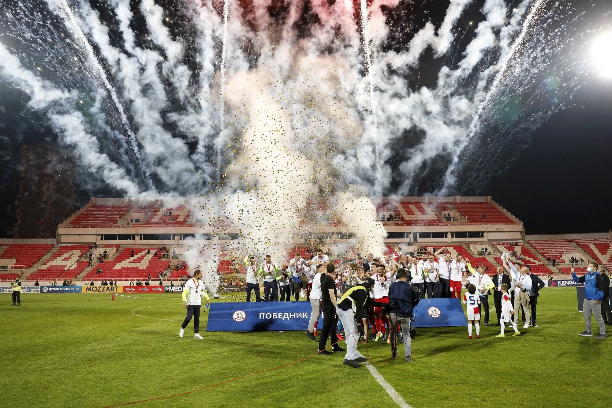 Cacophonie en Serbie au sujet de la finale de Coupe