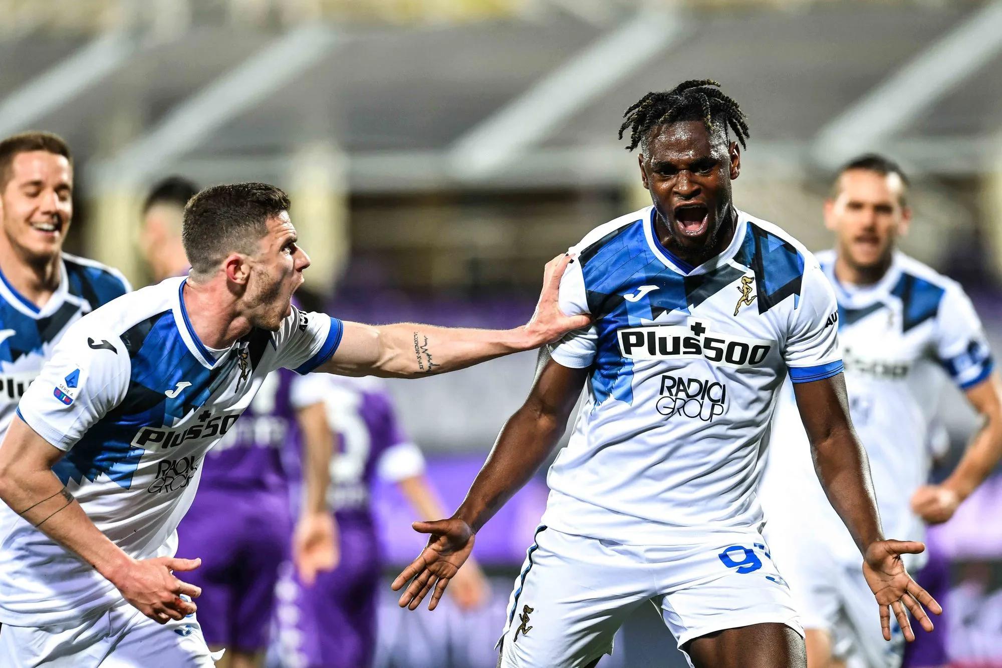 L&rsquo;Atalanta de Duván Zapata ne déçoit pas chez la Fiorentina