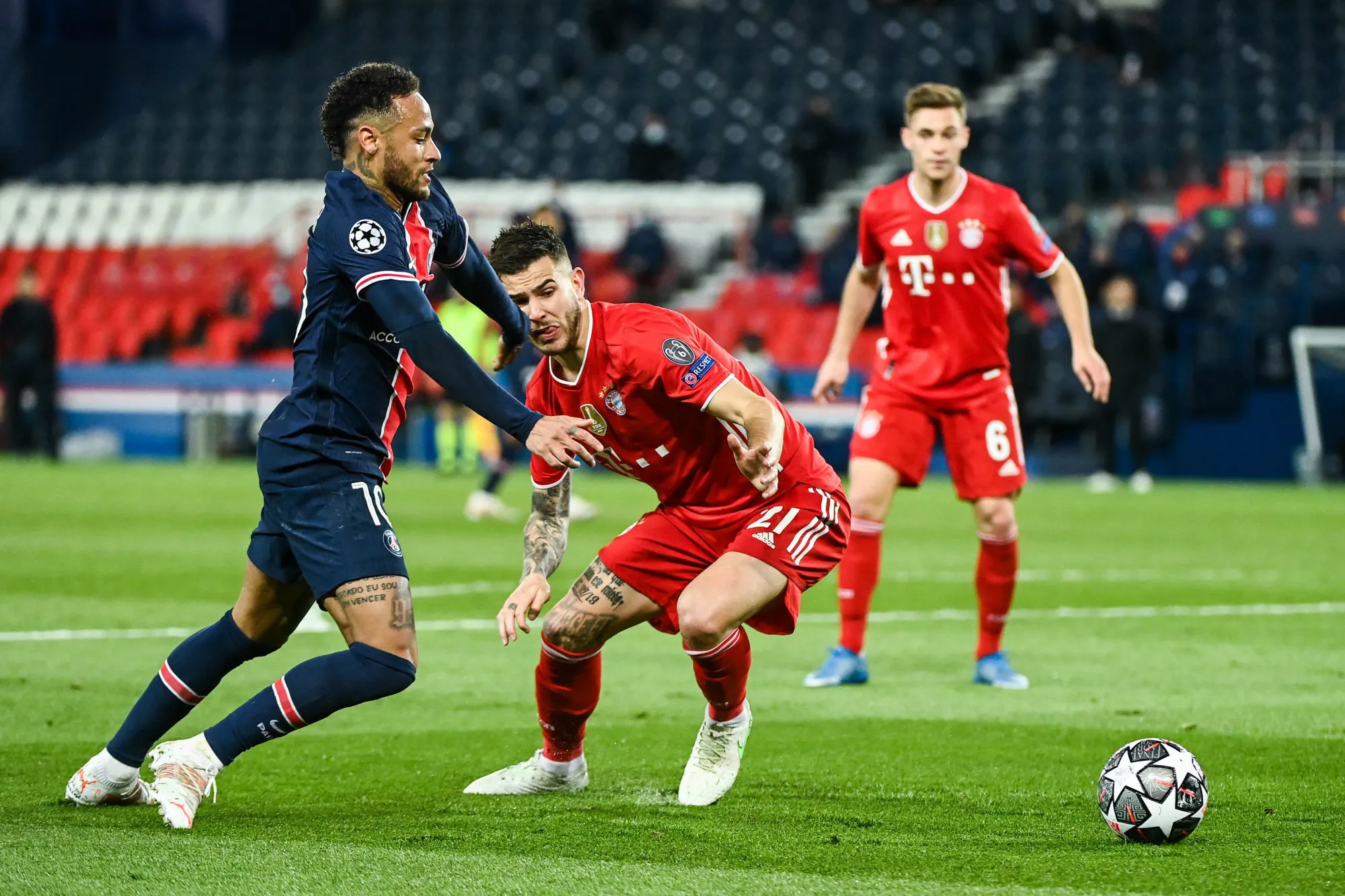 Bayern Munich : Les bleus de Coman, le blanc de Pavard, le raid de Lucas