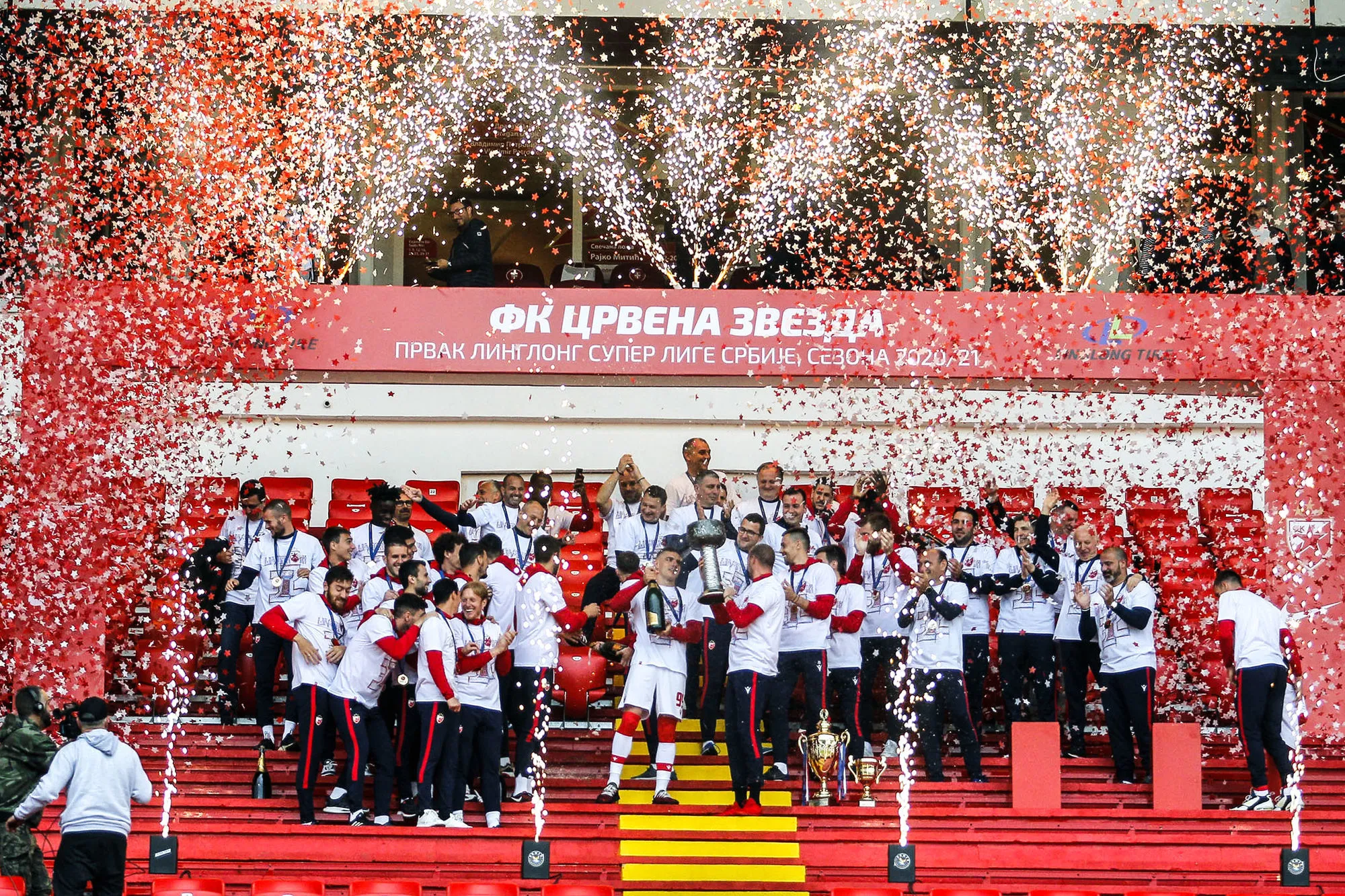 L’Étoile rouge de Belgrade établit un record d'Europe de points sur une saison