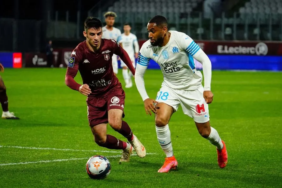 L&rsquo;OM arrache le nul à Metz et termine cinquième