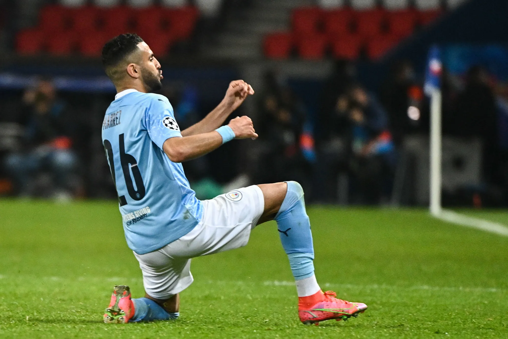 Riyad Mahrez, sur son coup franc : «<span style="font-size:50%">&nbsp;</span>J&rsquo;ai foiré mon coup<span style="font-size:50%">&nbsp;</span>»