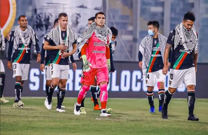 Palestino, le soutien chilien