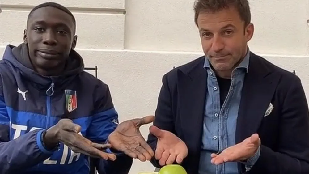 Khaby Lame : «<span style="font-size:50%">&nbsp;</span>Quand j&rsquo;ai rencontré Del Piero, je n&rsquo;arrivais pas à parler<span style="font-size:50%">&nbsp;</span>»